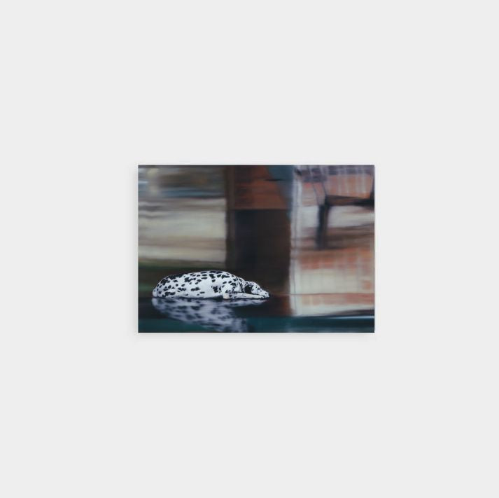 Postkarte - Karin Kneffel "Dalmatiner"