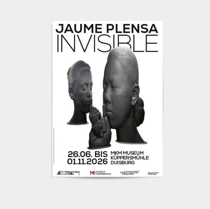 Plakat - Jaume Plensa - "Invisible"